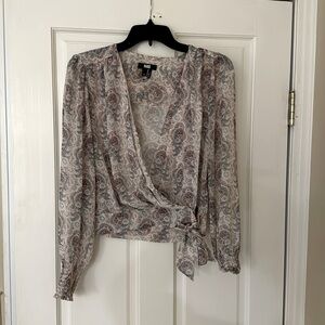 Paige Margarita Tie Waist Blouse